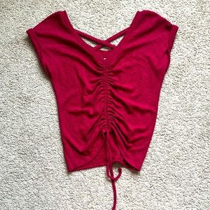 Deep Magenta top